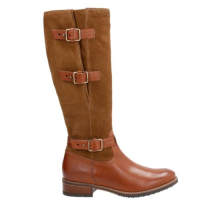 Comfortable design genuine leather classic women's riding boot